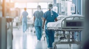 Modern healthcare facility featuring integrated AV, IT, and acoustic systems